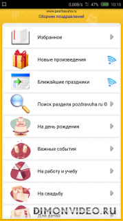 Поздравления, смс и тосты Поздравления, смс и тосты